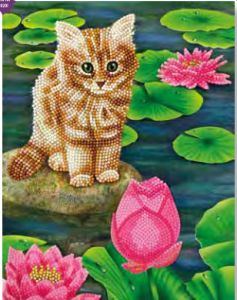 Diamond Painting Katze Lily