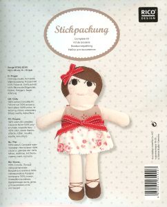 Stickpackung Puppe von Rico Design