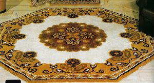 Knüpfteppiche und Knüpfwandbehänge zum selber Knüpfen aus Schurwolle Aubersson