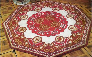 Knüpfteppiche und Knüpfwandbehänge zum selber Knüpfen aus Schurwolle Aubersson