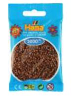Hama Bügelperlen Beutel - Nougat